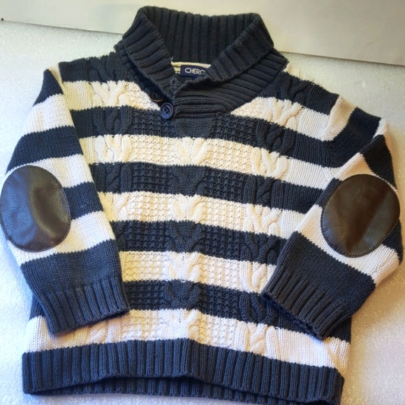 Cherokee Other - Boys Chunky Knit Pullover Sweater Size 3t